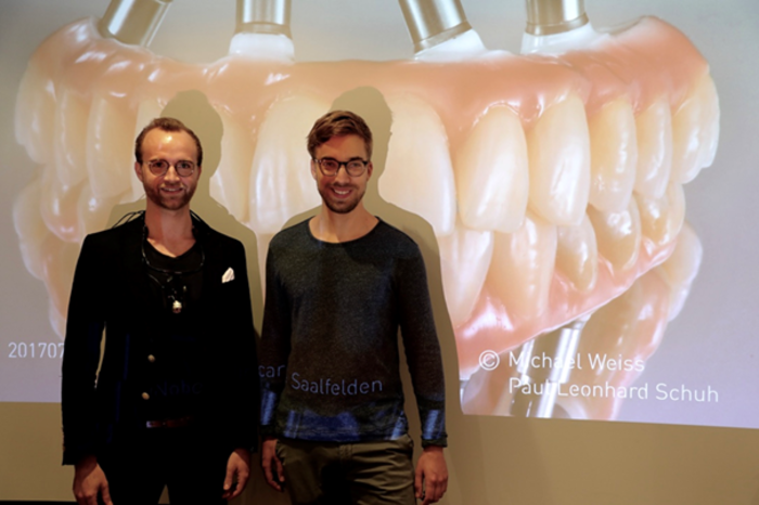Zahnärzte/Implantologen: Die Referenten Dr. Paul Leonhard Schuh, Michael Javier Weiß