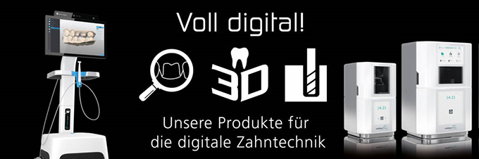 SHERA - Voll Digital! Unsere Produkte für die digitale Zahntechnik.