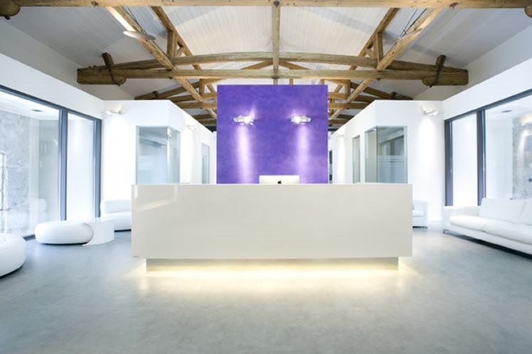 Bauer &amp; Reif Dental: Die Adresse für Praxis und Labor! Preisgekrönte Innenarchitektur für eine Zahnarztpraxis in Bad Reichenhall.